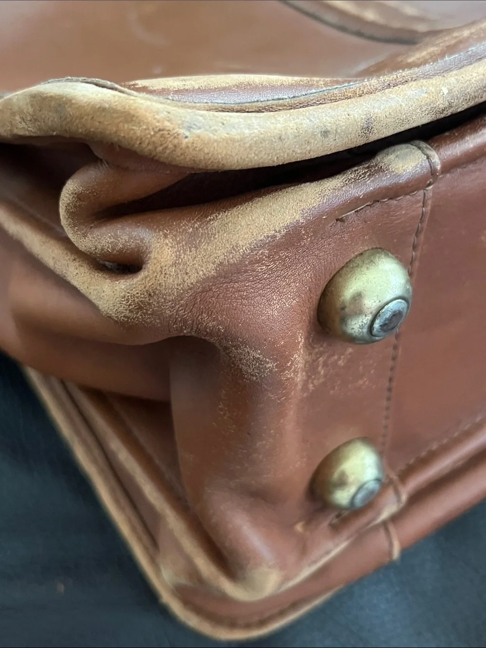 Coach Vintage Leather Briefcase w/ Combination Lock - 329 🔐 No 288 0122